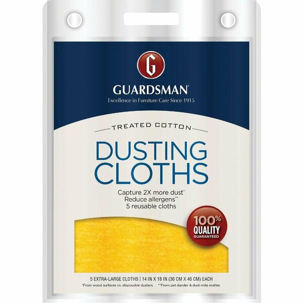Guardsman Dusting And Cleaning Cloth, 5PK 462700